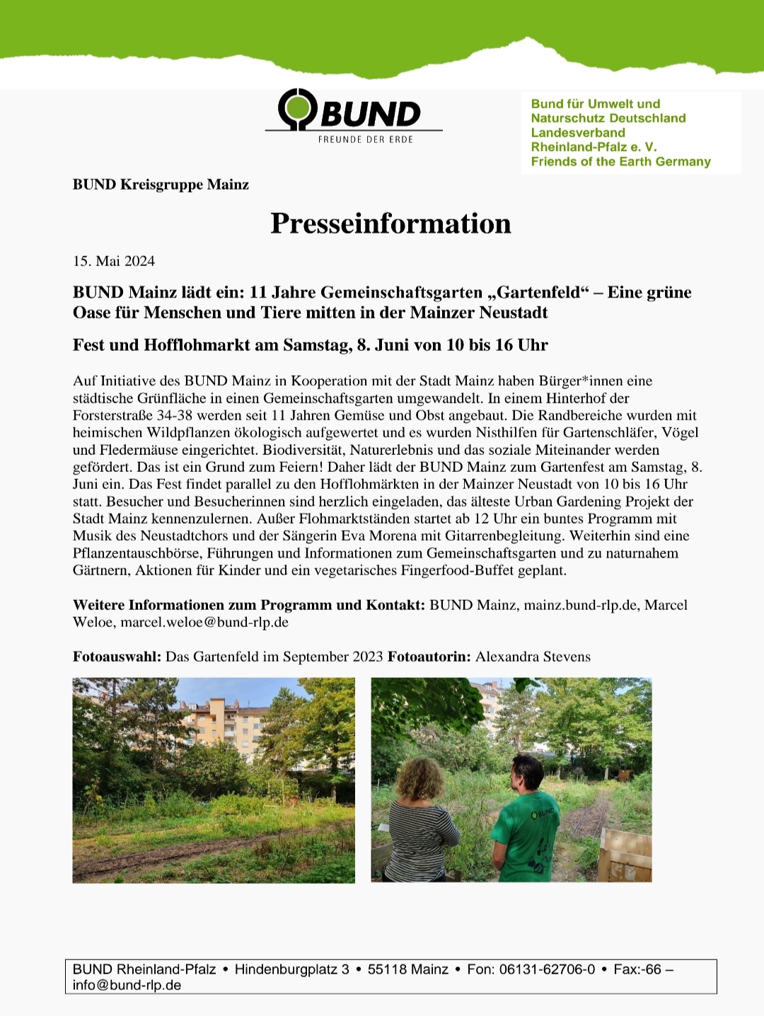 Einladung