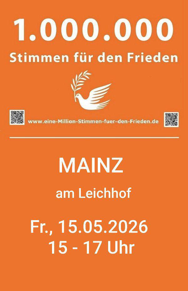 1.000.000 Stimmen für den Frieden